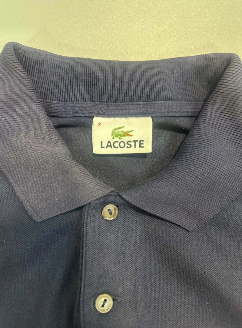 2 For 850 Lacoste Polo Shirt (Category: Tshirts & Polo Shirts ) located in Batangas. Submitted by garment_street (Listing ID 1467884405, Image 3). Description: AS-PACK ONLY Lacoste Navy Blue -17.5x 25 Lacoste Orange - 20x27.