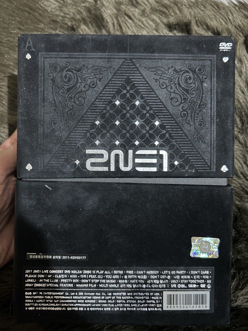 2NE1 LIVE CONCERT DVD (Category: CDs & DVDs) located in Manila. Submitted by declutteringpj24 (Listing ID 1467852680, Image 1). Description: .
