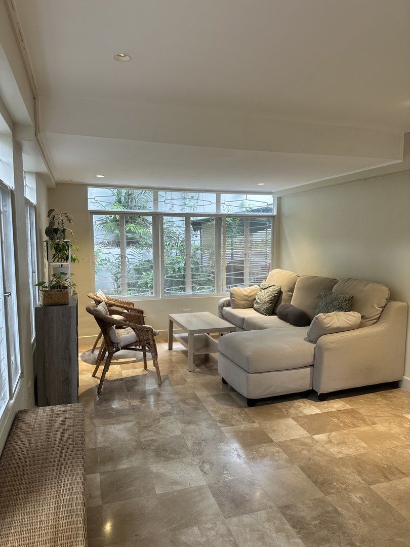3 bedroom Bel air makati (Category: House & Lot) located in Makati City. Submitted by onlinerealestateph (Listing ID 1468017535, Image 1). Description: For lease: House in Bel-Air Makati. 2nd floor details: Masters bedroom w/ T&B Bedroom 2 shares T&B w/ bedroom 1 Ground floor details: Small living area Dining area Powder Room Den/Maids Room w/ own T&B Storage Room Utility Kitchen Clean Kitchen 2 car parking Furnished Floor area roughly under 300s
