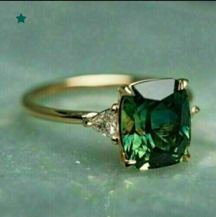 3ct emerald Natural &diamond engagement ring 14kgold (Category: Rings) located in Manila. Submitted by jewel808 (Listing ID 1467856441, Image 2). Description: 3ct emerald Natural &diamond engagement ring 14kgold pre order.