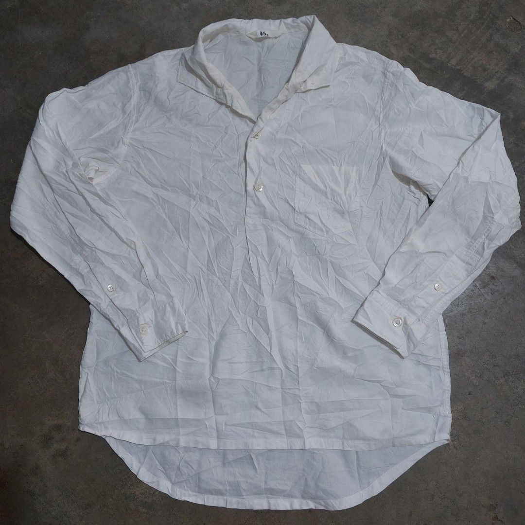 45 RPM LONGSLEEVE POCKET TEE (Category: Formal Shirts) located in Tuguegarao City. Submitted by 3500.finds (Listing ID 1467852465, Image 1). Description: Size 1 20 x 28(back) Fits SMALL-MEDIUM Excellent condition Color rate 9.5/10 or better No issue.