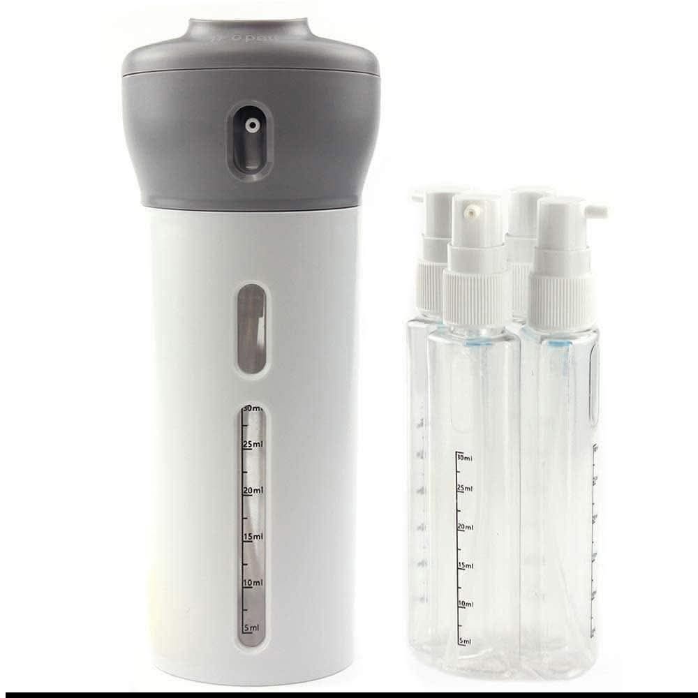 4 in 1 Travel Dispenser (Category: Travel Essentials & Accessories) located in Malabon City. Submitted by haze1496 (Listing ID 1467966165, Image 2). Description: .