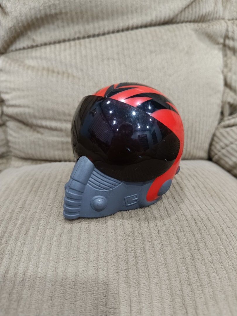 4D Master Nightmare Jet Fighter Helmet (Category: Action & Battle Toys) located in Manila. Submitted by calvin3teri (Listing ID 1467886430, Image 1). Description: 300 Grab/Lalamove only ( buyer will book and shoulder fee ) MOP: Gcash .