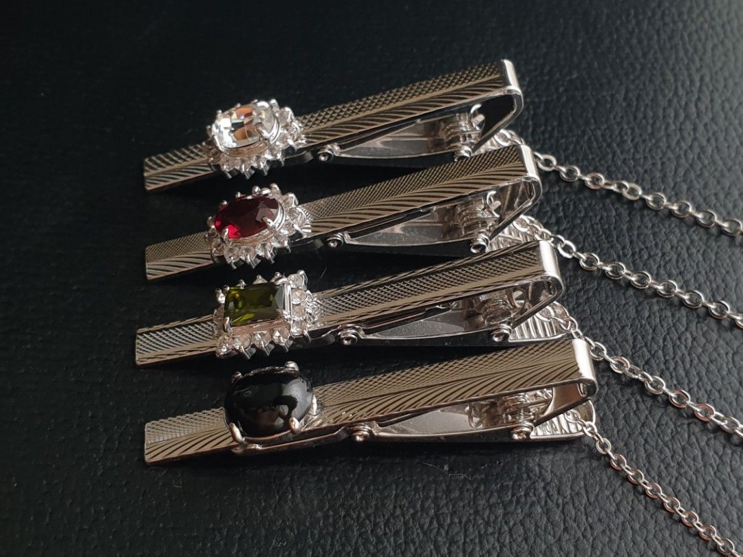 4pcs. Japan Tie Clip (Category: Ties) located in Quezon City. Submitted by WasalakTwo (Listing ID 1468053617, Image 3). Description: Good as new from Japan Take all for only 1,200 Open for delivery nationwide.