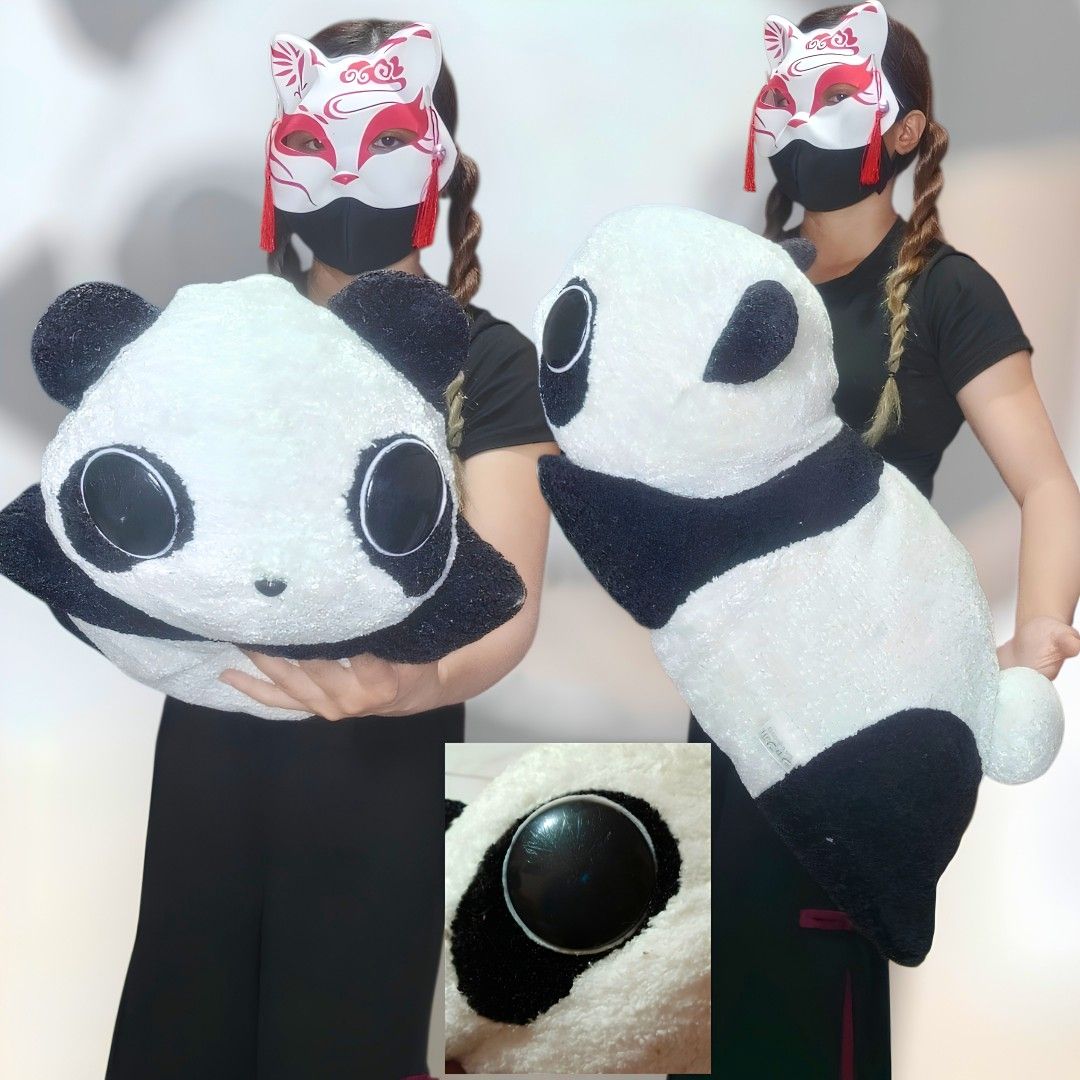 51cm lying panda stuffedtoys (Category: Plushies & Soft Toys) located in Echague. Submitted by manikaisabelavarietyshop (Listing ID 1467914149, Image 1). Description: 51cm lying panda stuffedtoys.