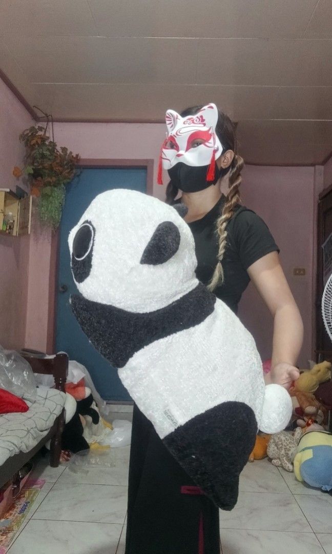 51cm lying panda stuffedtoys (Category: Plushies & Soft Toys) located in Echague. Submitted by manikaisabelavarietyshop (Listing ID 1467914149, Image 3). Description: 51cm lying panda stuffedtoys.