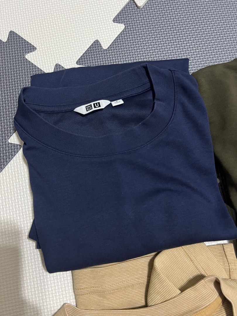 6-pc BUNDLE Uniqlo Airism Oversized Tees (Category: Tshirts & Polo Shirts ) located in Antipolo. Submitted by its.okay.to.thrift (Listing ID 1467095296, Image 3). Description: ✅ 1.5k FREE SHIPPING J&T (FIRM) SIZE: All Medium (6 pieces) CONDITION: some good, more very good to great ✅ Manage your expectations as these are second hand items. ✅ Actual color may vary due to a lot of factors. ✅ We recommend washing before wearing/using..