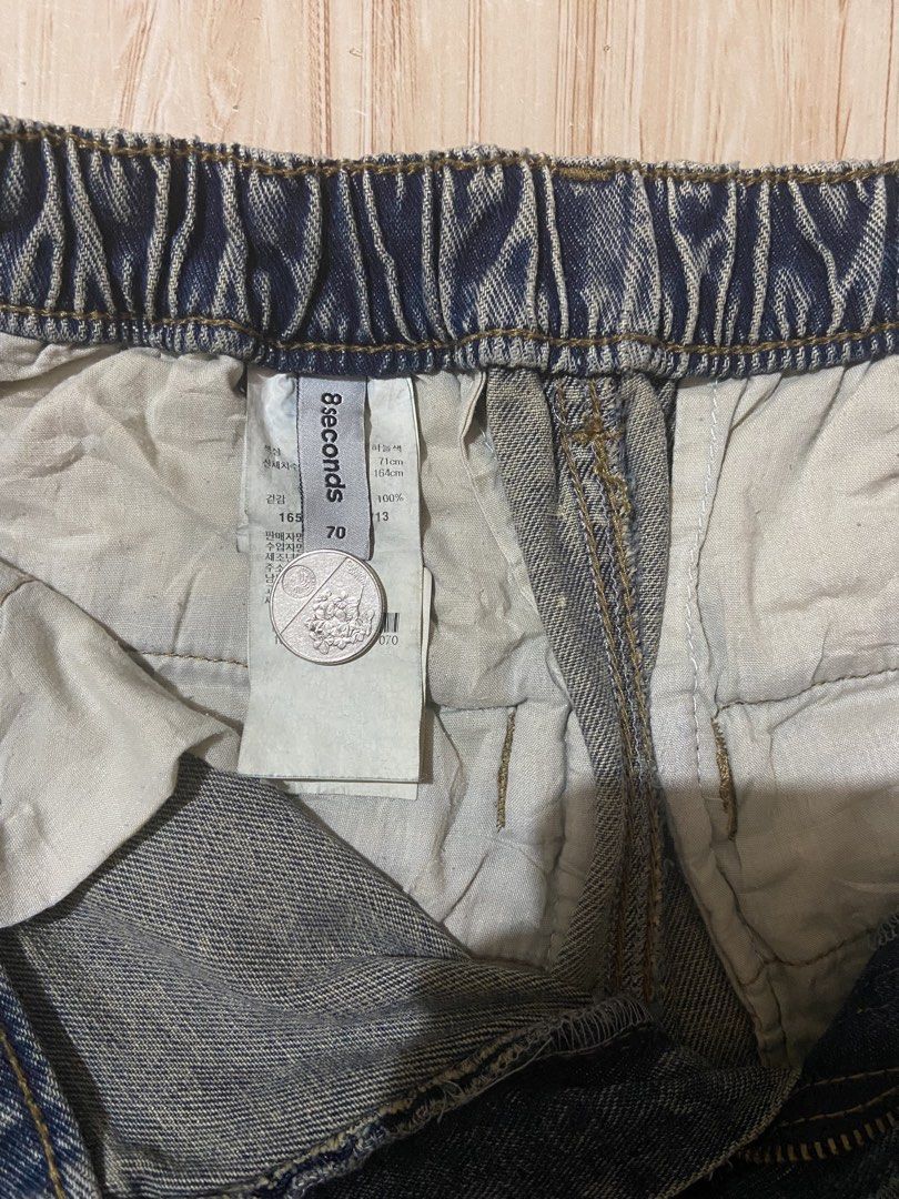 8 seconds jorts (Category: Shorts) located in Cebu City. Submitted by gervsss (Listing ID 1467879835, Image 3). Description: waist 30(stretchable) length 25 thigh 15 leghole 13.