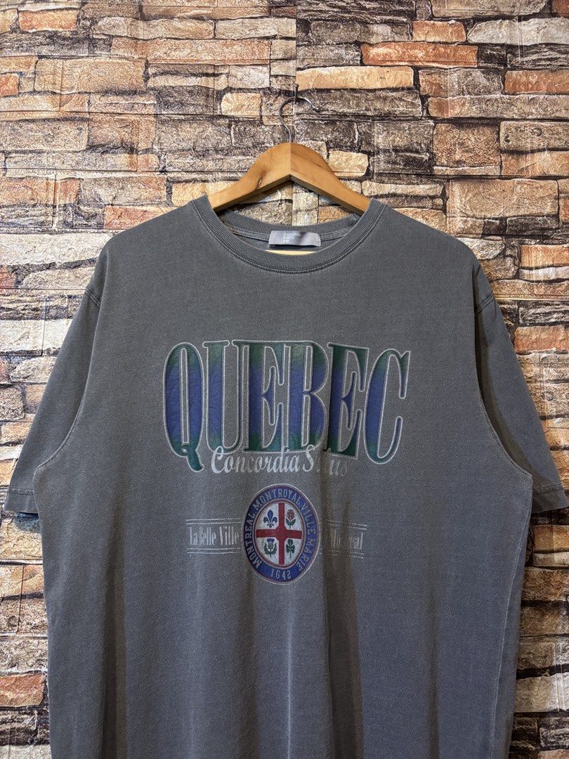8SECONDS QUEBEC ACID WASH GREY TEE (Category: Tshirts & Polo Shirts ) located in Davao. Submitted by angelothriftfinds (Listing ID 1467862268, Image 2). Description: 8SECONDS ACID WASH GREY excellent condition dimension: 23.5” W | 29.5” L fit: XL size issue: none mine: ₱250.