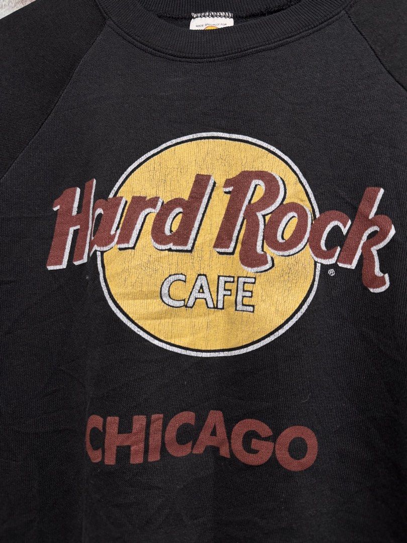 90’s sweater hard rock cafe (Category: Coats, Jackets and Outerwear) located in Quezon City. Submitted by ree3_dr0pp2k25 (Listing ID 1467923767, Image 2). Description: 19x26 Hairlines Good fade.