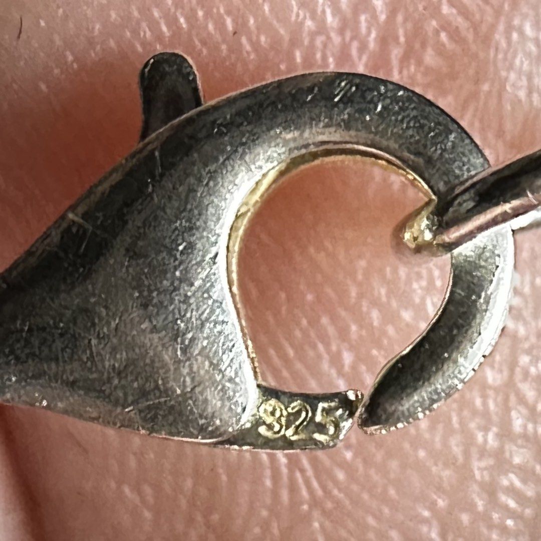 925 silver dior inspired charm bracelet 8.8g (Category: Bracelets) located in Pakil. Submitted by primrosehearts (Listing ID 1467916045, Image 3). Description: authentic 925 italy silver with stamping hypoallergenic grams: 8.8g.