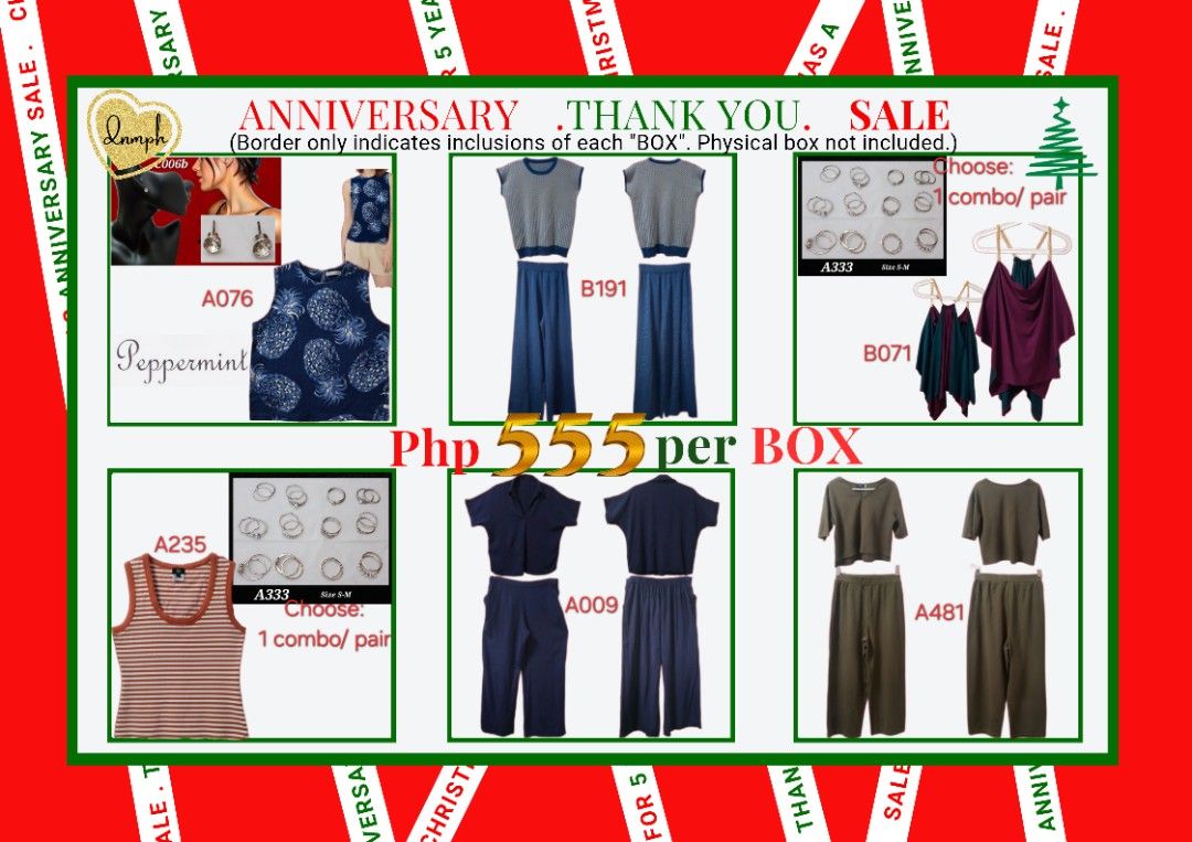 🚨🅢🅐🅛🅔 🏷️ List #5 (Category: Sleeveless) located in Manila. Submitted by dnmph (Listing ID 1468022647, Image 2). Description: 📌Terms & conditions apply. Sale List #: 1: https://carousell.app.link/hiLjvqXCe7b 2: https://carousell.app.link/7FIIPsYCe7b 3: https://carousell.app.link/WCOJqPZCe7b 4: https://carousell.app.link/ZQVoRK0Ce7b 5: https://carousell.app.link/C0fEZO1Ce7b 6: https://carousell.app.link/wD9lB32Ce7b 7: https://carousell.app.l