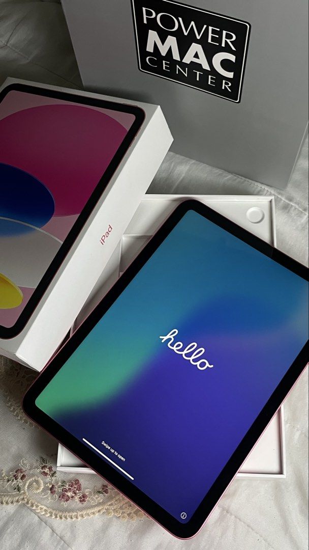 A16 Ipad pink 256 gb (Category: iPad) located in Abucay. Submitted by declutterwyana (Listing ID 1468058497, Image 3). Description: - Model: Apple iPad - Storage: 256GB - Color: Pink - Condition: Like new / Excellent (Layer 4) - Authenticity: Purchased from Power Mac Center (original box included) - Inclusions: iPad with original box and free pink protective cases - Ideal for: Productivity, entertainment, online class, or casual browsing.