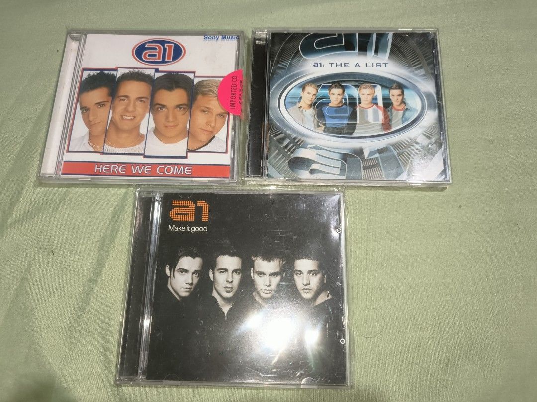 A1 CD ALBUMS BUNDLE (Category: CDs & DVDs) located in Makati City. Submitted by urdiscogsph (Listing ID 1467967419, Image 1). Description: GET ALL FOR ONLY 2500 PESOS.