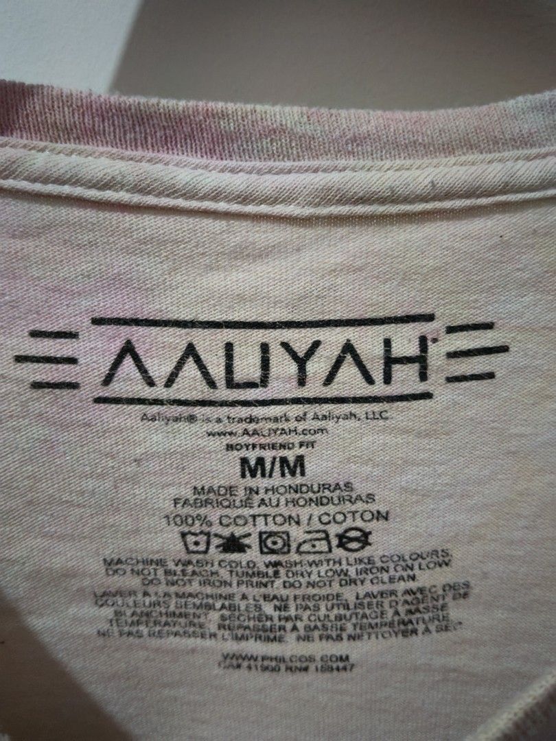 Aaliyah (Tie Dye) (Category: Tshirts & Polo Shirts ) located in Taguig. Submitted by thriftedminds (Listing ID 1468011176, Image 3). Description: Item: Aaliyah Tie Dye🔥 ‎Size: Medium (Aaliyah) ‎Width: 21 ‎Length: 29 ‎Condition: Excellent ‎Issue: Need Wash DM to purchase 📩.