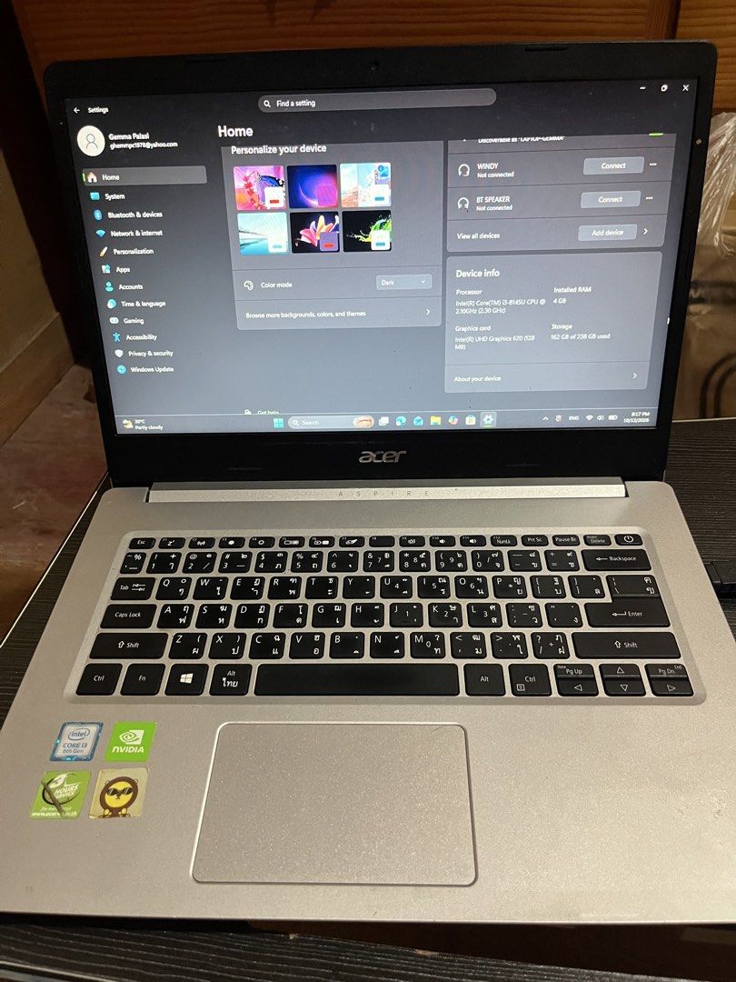 Acer aspire (Category: Laptops & Notebooks) located in La Trinidad. Submitted by louienejyle (Listing ID 1467958802, Image 3). Description: .