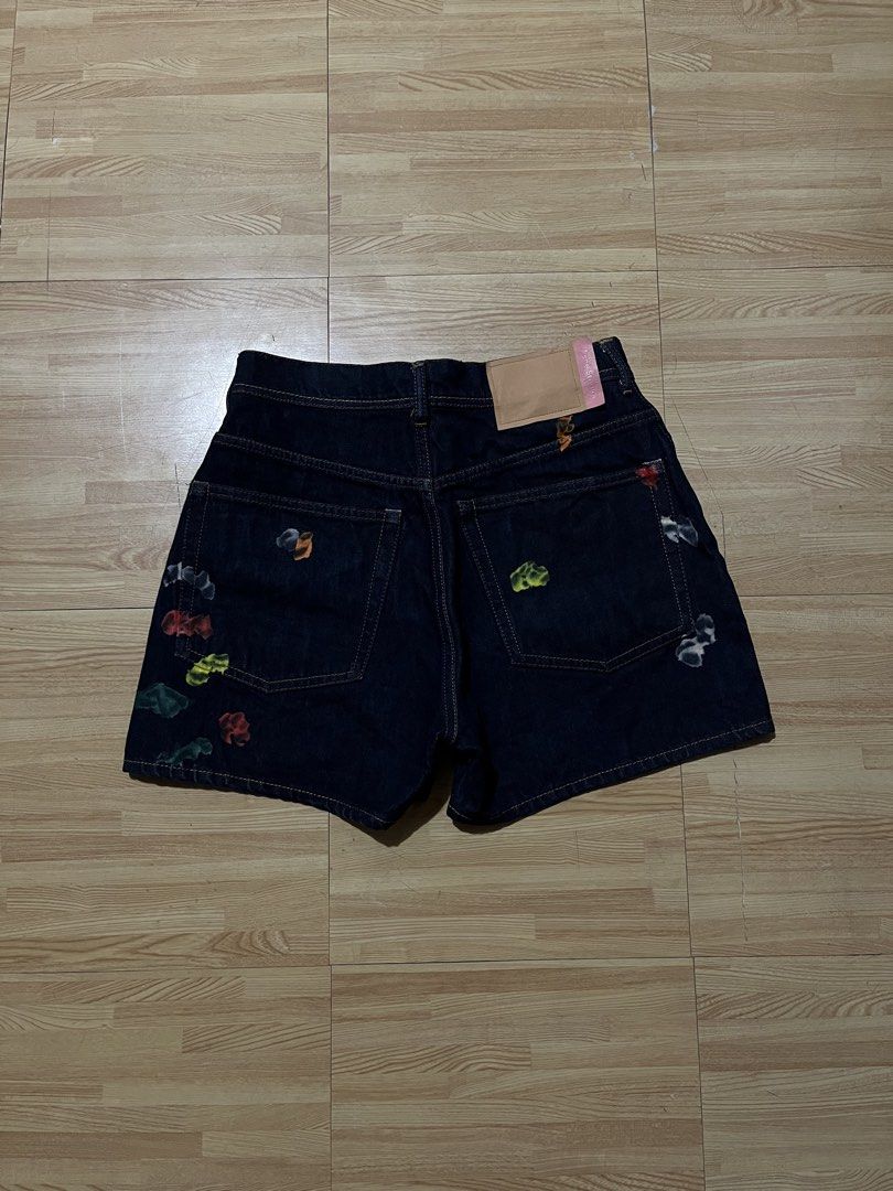 Acne Studios Bla Konst Blue Canoe Gum Short (Category: Shorts) located in Angeles City. Submitted by brkebys (Listing ID 1468008670, Image 1). Description: Waistline: 27 - 28 Length: 14 Excellent condition No issue.