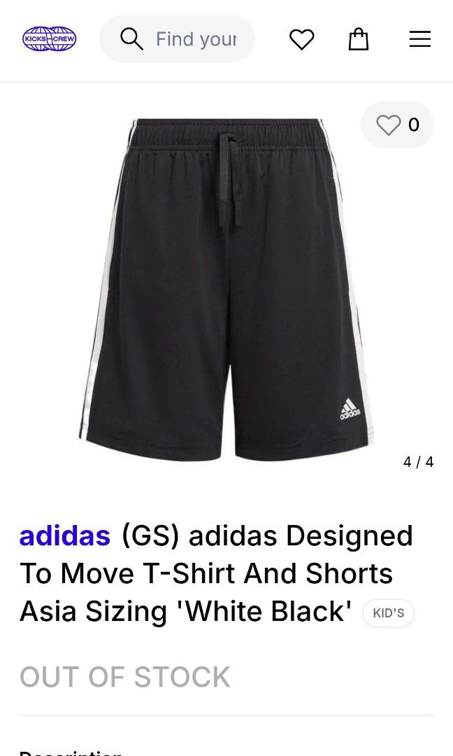 ADIDAS 3LINES DRIFIT SHORT (freeshipping) (Category: Activewear) located in Quezon City. Submitted by gyl-stop (Listing ID 1468012879, Image 2). Description: free shipping 26-30 x 18 excellent condi cr: 9.8/10 issue: none.