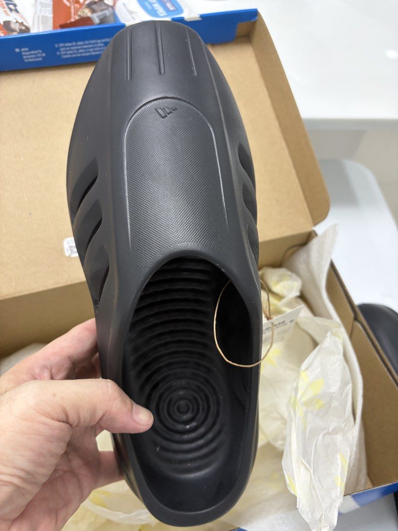 Adidas adiFOM IIInfinity M Slides Black Size 11 (Category: Slippers & Slides) located in Las Pinas. Submitted by wisehorse.a60479 (Listing ID 1467958874, Image 2). Description: - Brand: Adidas - Model: adiFOM IIInfinity M Slides - Color: Black - Size: 11 US / 46 F - Condition: used once - Features: Slip-on design, comfortable textured footbed, and durable grooved outsole - Status: Clean pair, ready to ship or meet-up!.