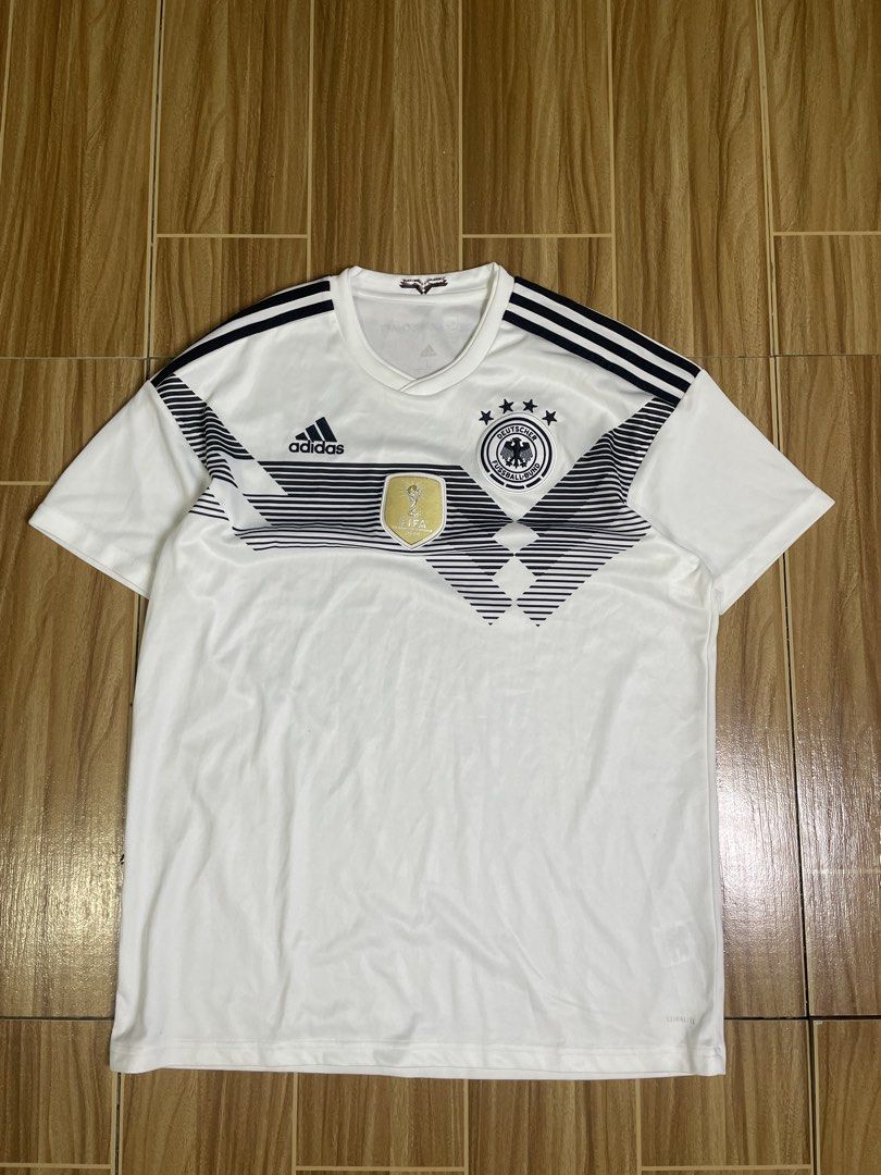 Adidas fifa 2014 jersey (Category: Activewear) located in Naga. Submitted by black-market00 (Listing ID 1468003027, Image 1). Description: Width 22 Lenght 30 Issue: dumit yung print sa likod.