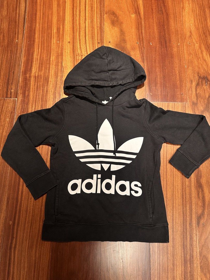 Adidas Logo Hoodie (Category: Hoodies) located in San Juan City. Submitted by gj10_ (Listing ID 1467992089, Image 2). Description: • as good as new • pm for more details .