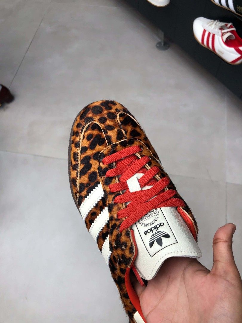Adidas Samba OG Leopard (Category: Sneakers) located in Manila. Submitted by mai.007 (Listing ID 1468047314, Image 3). Description: Latest Adidas Leopard 🐆 Purchased: January 2026 Size: 37⅓ One time used Unisex Pm for more details :3.
