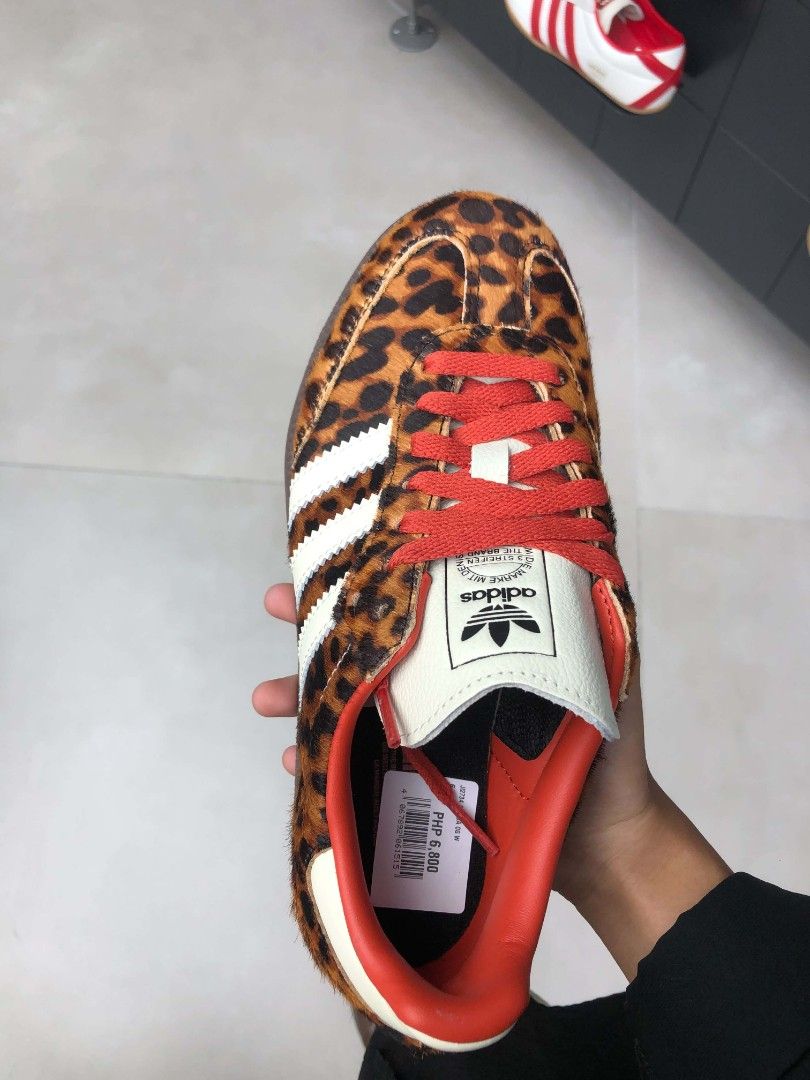 Adidas Samba OG Leopard (Category: Sneakers) located in Manila. Submitted by mai.007 (Listing ID 1468047314, Image 2). Description: Latest Adidas Leopard 🐆 Purchased: January 2026 Size: 37⅓ One time used Unisex Pm for more details :3.