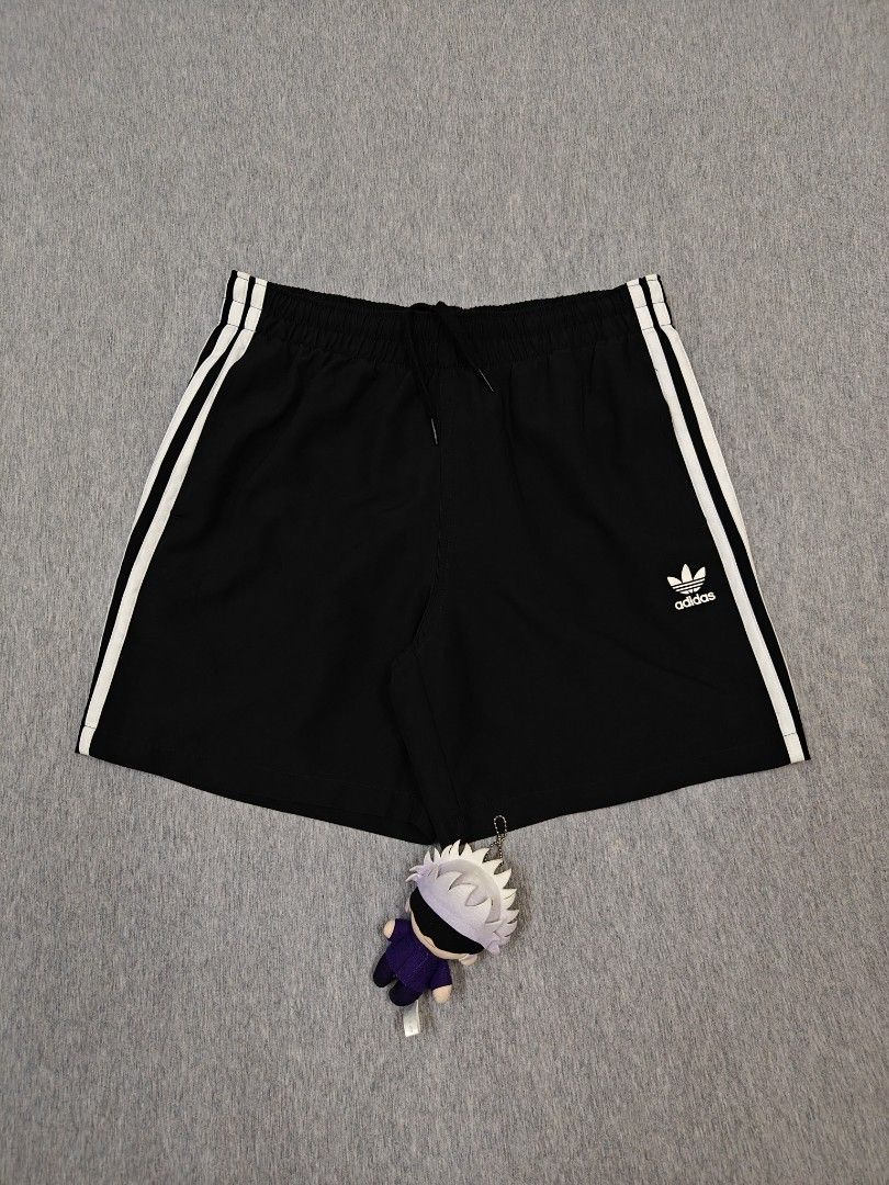 ADIDAS STRIPE SWIM SHORT (Category: Swim Trunks & Board Shorts) located in Bacolod City. Submitted by yobibstuffs (Listing ID 1467882975, Image 1). Description: ADIDAS STRIPE SWIM SHORT SIZE: SMALL DIMENSIONS WAISTLINE: 28-32 LENGTH: 15'5 LEG OPENING: 11 GOOD CONDITION NEED WASH 🧼🫧 PRICE: 799+SF OUTSIDE BACOLOD CITY 🏙️ 🌆 PM ME! 📥📥📥.