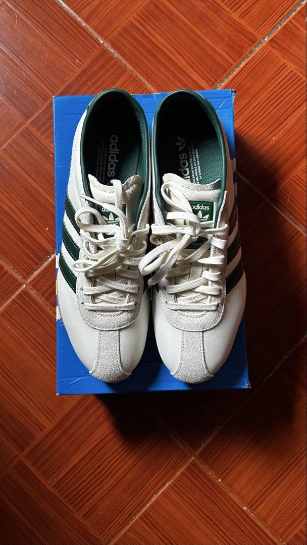 ADIDAS TOKYO (Category: Casual Shoes) located in Manila. Submitted by urban.vintage (Listing ID 1467901043, Image 2). Description: ISSUE: NONE (BRAND NEW) MOP :GCASH (NO COD) SHIP VIA: LALAMOVE & J&T LOCATION: PASIG CITY SIZE : 10.5 WOMENS INCLUSIONS: BOX EXTRA LACES .