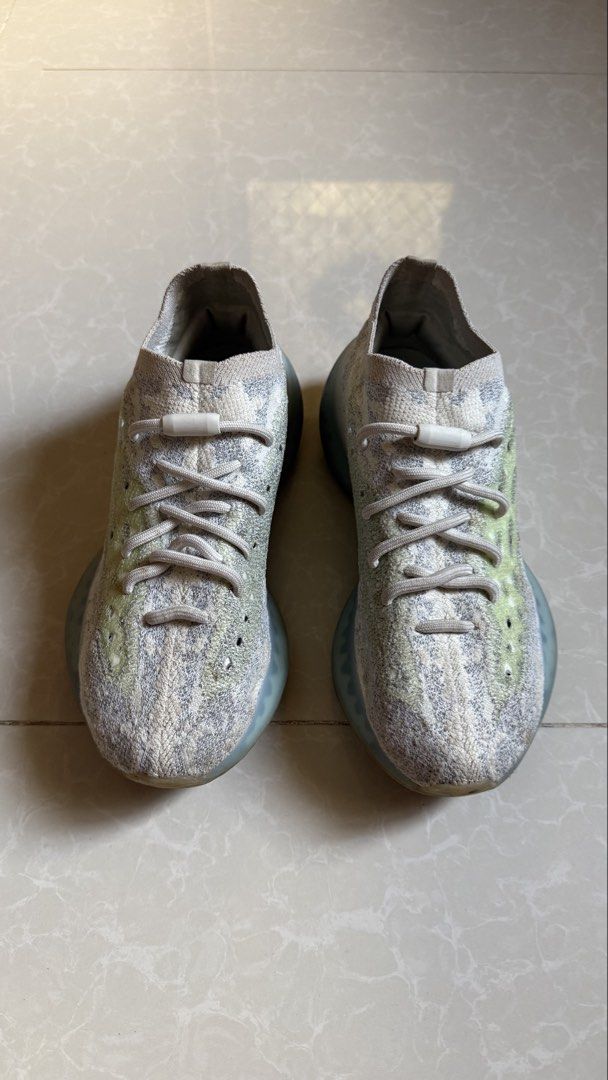 Adidas Yeezy Boost 380 (Category: Sneakers) located in Angeles City. Submitted by decluttering.kimmmyyy (Listing ID 1467850008, Image 1). Description: Brand: Adidas Yeezy Boost 380 Colorway: Alien Blue Size: US 6.5 / UK 6 Condition: Clean soles, minimal signs of wear on the knit upper .