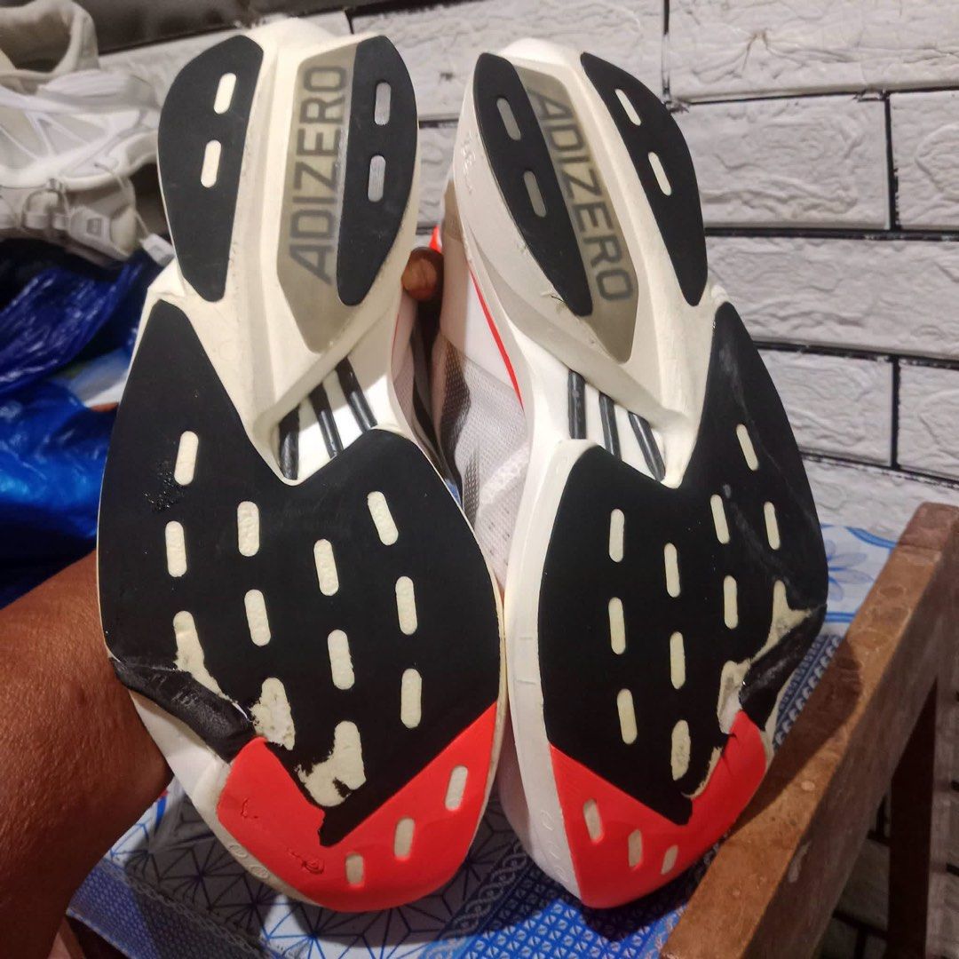 ADIZERO (Category: Sneakers) located in Lucena. Submitted by zhildaze (Listing ID 1467842162, Image 3). Description: WTS! ADIZERO LIGHTING PRO SIZE 10 M SIGN OF USAGE STILL IN EXCELLENT CONDI 3k.