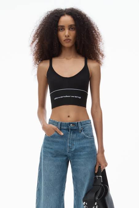 Alexander Wang logo elasticated-hem crop bra. (Category: Activewear) located in Quezon City. Submitted by dufflebag_boy (Listing ID 1467883877, Image 1). Description: Alexander Wang logo elasticated-hem crop bra. -Price: 2,000 -Size: medium stretchable -Measurement -Width: 13 -Lenght: 13 -Excellent Condition HMU 📩.