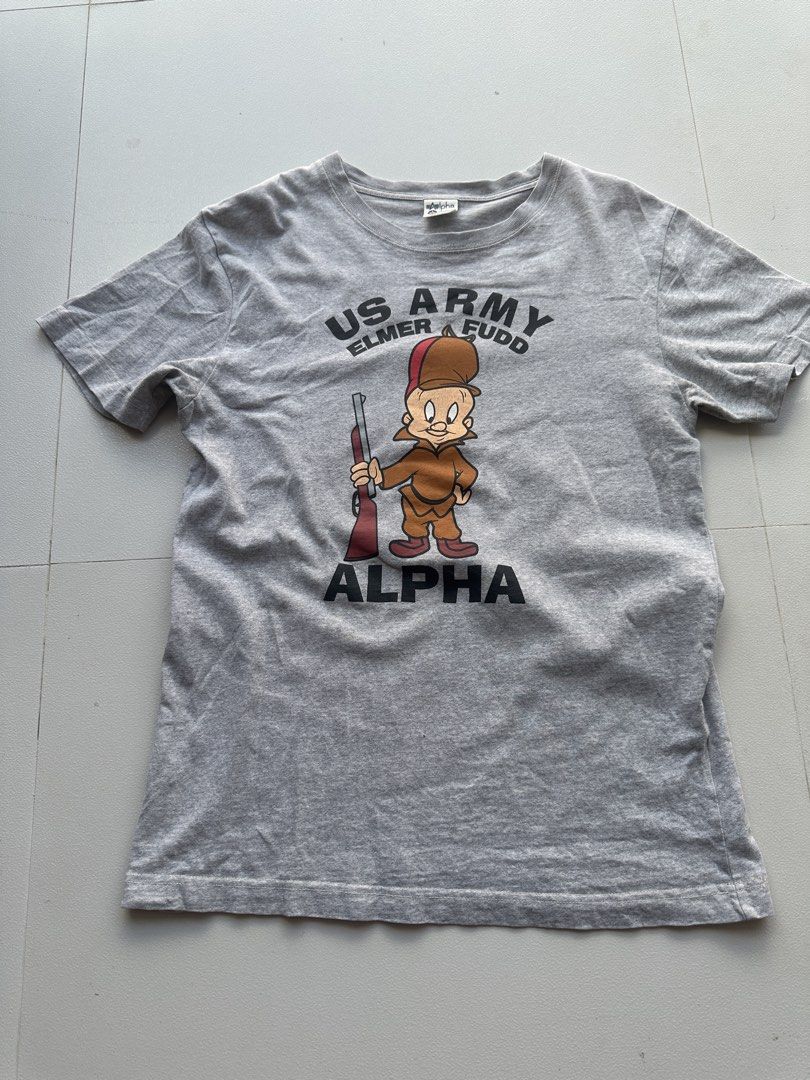 Alpha Industries 50th Anniversary (Category: Tshirts & Polo Shirts ) located in Angeles City. Submitted by royal_vintage_thriftshop (Listing ID 1467914735, Image 1). Description: Shoulder 43 Chest width 48 Total length 67 This is a Heritage model produced to commemorate the history of supplying the U.S. military since its founding in 1959!.