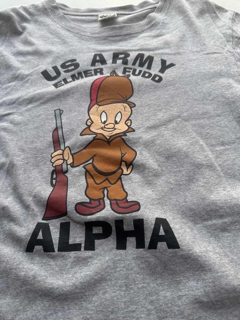 Alpha Industries 50th Anniversary (Category: Tshirts & Polo Shirts ) located in Angeles City. Submitted by royal_vintage_thriftshop (Listing ID 1467914735, Image 3). Description: Shoulder 43 Chest width 48 Total length 67 This is a Heritage model produced to commemorate the history of supplying the U.S. military since its founding in 1959!.