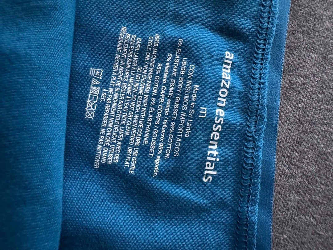 amazon essential panty M (Category: Undergarments & Loungewear) located in San Jose. Submitted by 99ners (Listing ID 1467910618, Image 3). Description: .