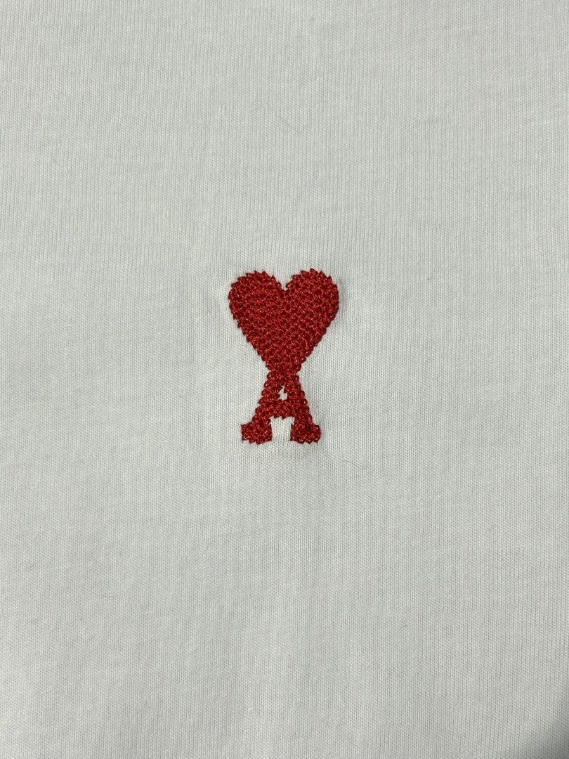 Ami small logo tee (Category: Shirts) located in Las Pinas. Submitted by thriftstax (Listing ID 1468051658, Image 3). Description: excellent pristine condition with hang tags medium on tag 21x26.