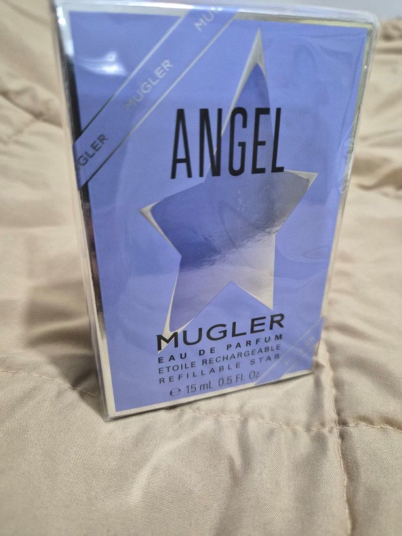 Angel Mugler EDP 15ml (Category: Fragrance & Deodorants) located in Manila. Submitted by fasyon (Listing ID 1467974106, Image 1). Description: authentic with seal not opened purchased Jan 2026 UK airport.