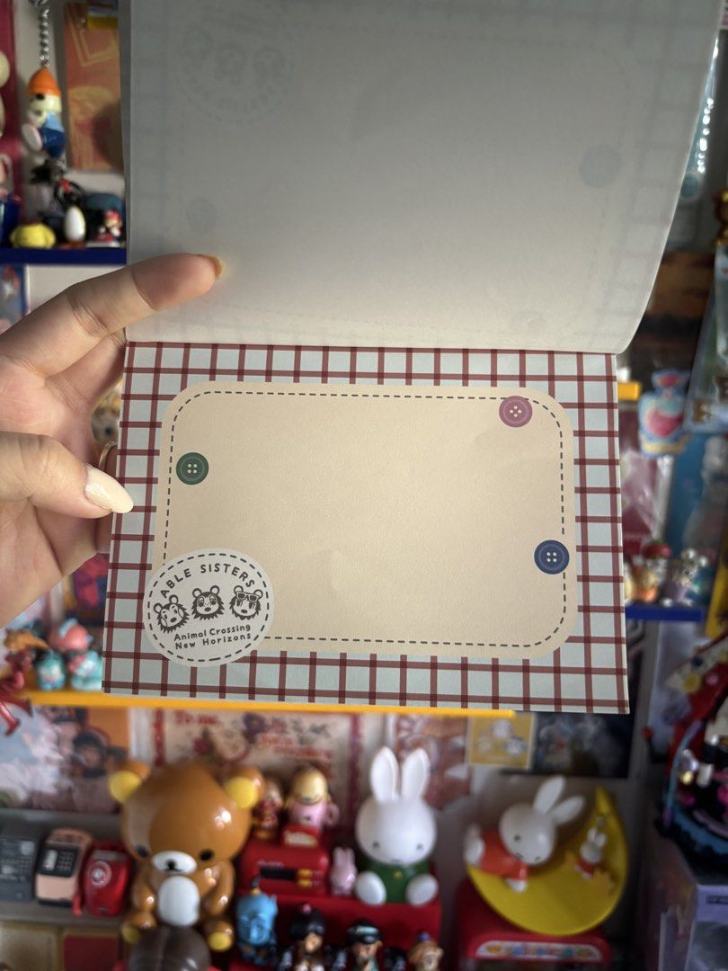 Animal Crossing Memo Pad (Category: Stationery & School Supplies) located in Caloocan City. Submitted by meowietrinkets (Listing ID 1467894093, Image 3). Description: .