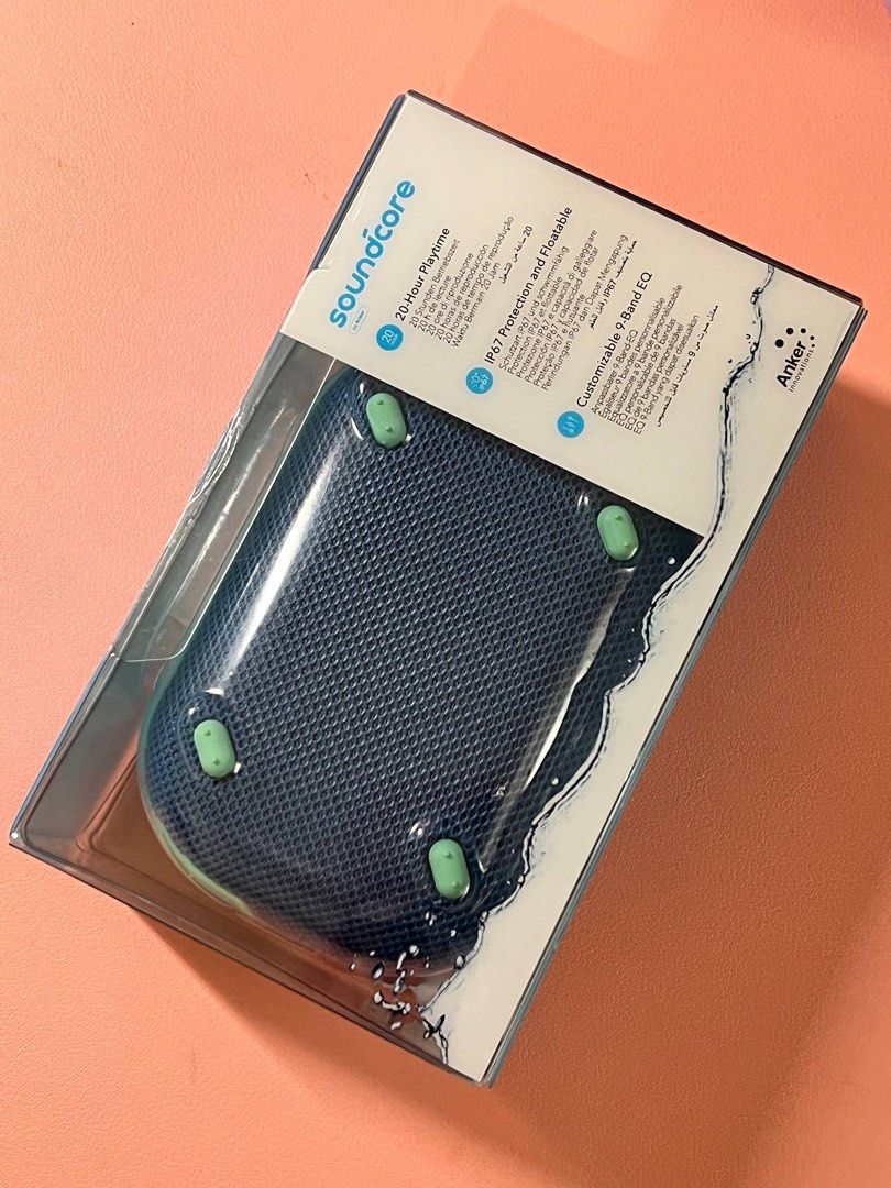 Anker Soundcore Select 4 Go in Blue/ Teal (Category: Soundbars, Speakers & Amplifiers) located in Paranaque City. Submitted by fromandie (Listing ID 1467851871, Image 3). Description: Brand new, sealed with original packaging Just purchased this Sept 2026 RFS: realized I don't need it anymore ◡̈.