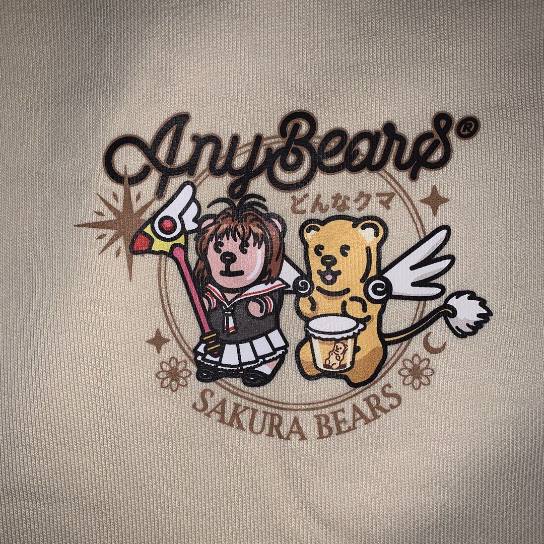 ANYBEARS Cardcaptor Sakura Sweater Pullover Sweatshirt (Category: Longsleeves) located in Pasig City. Submitted by subtitles (Listing ID 1467989303, Image 1). Description: - very good quality sweater i bought in taiwan, 100% cotton and very thick - 29.5 inches long. 24 inches sleeve length. 24 inches width - used only twice, very tiny/minimal dirt/stains that could easily removed after washing. selling cause i barely ever wore it and nakakatamad 