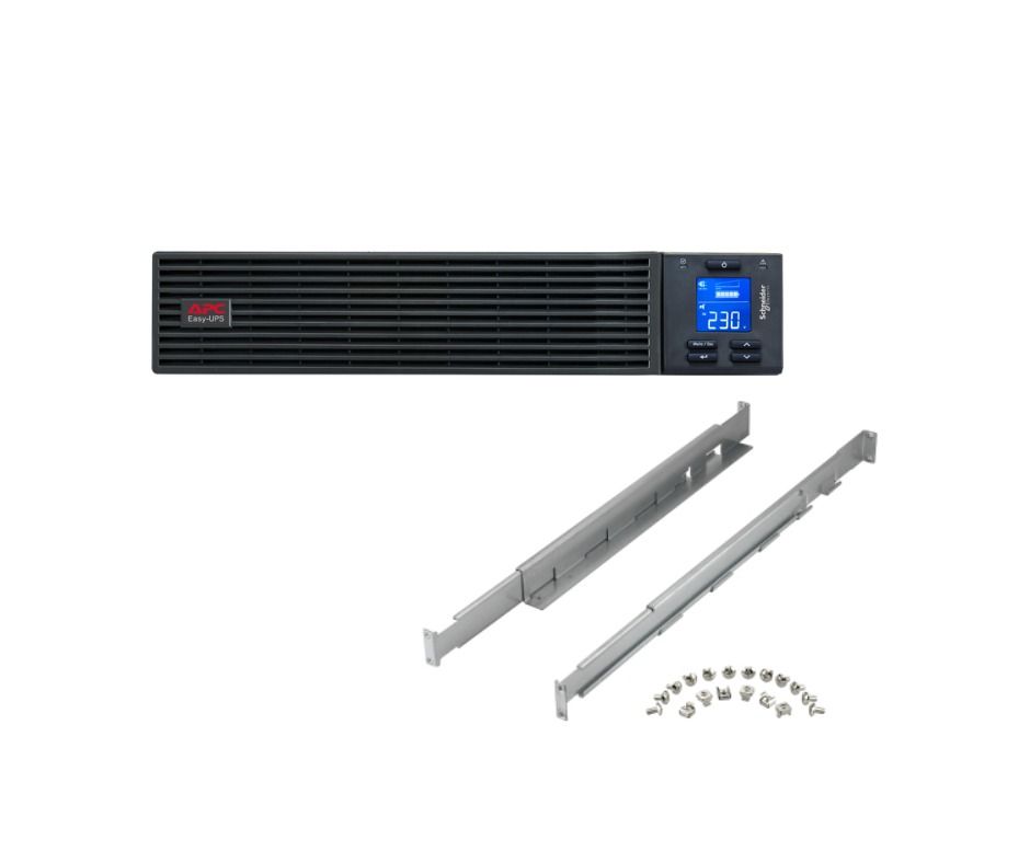 APC SRV2KRIRK-E EASY UPS ON-LINE (Category: Office & Business Technology) located in Caloocan City. Submitted by wildowl.a9e81b (Listing ID 1467922674, Image 1). Description: APC SRV2KRIRK-E EASY UPS ON-LINE Reliable power protection for servers, network equipment, and business-critical systems. Capacity: 2000VA / 1800W Type: On-Line UPS Design: Rackmount 2U Voltage: 230V Outlets: 4 × IEC C13 Features: LCD | Intelligent Card Slot | Rail Kit Inclu