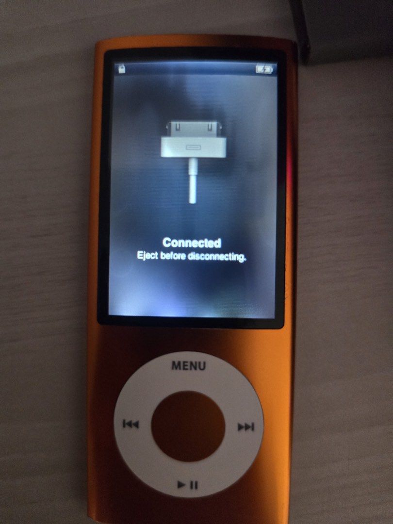 Apple iPod nano orange 4th Gen (Category: Portable Music Players) located in Manila. Submitted by milleshoppppp (Listing ID 1467866723, Image 1). Description: Vintage Ipod Nano 4th gen (For Parts / Repair / Flash-Modding Project) - Condition: It works, but sometimes it does not open because of the battery malfunctioning. - buttons and aux outlet all working well - battery needs to be replaced (drained) - screen has a black spot - unit only, no bo