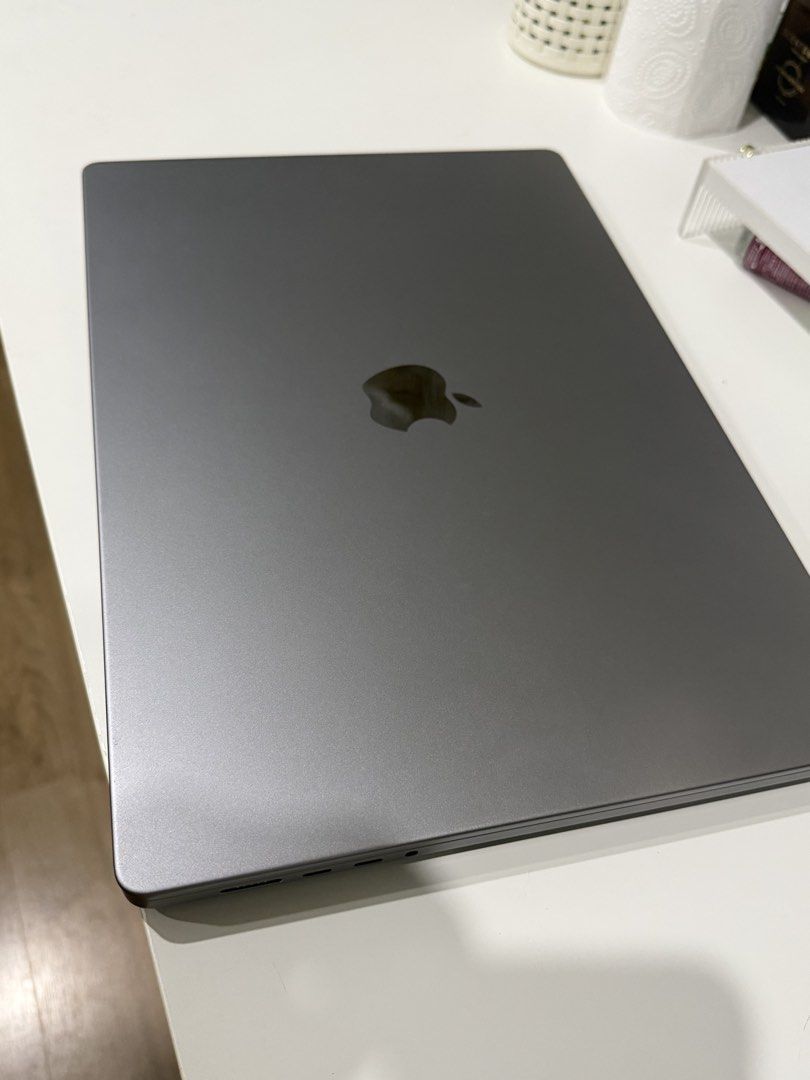 Apple MacBook Pro 16-inch Space Grey (Category: Laptops & Notebooks) located in Pasig City. Submitted by Daebudo (Listing ID 1468053355, Image 3). Description: Apple Laptop Macbook Pro M2 16-inch, 2023 - Processor: M2 Pro - Storage: 1TB SSD - Memory: 16GB RAM - mac OS: macOS 27 - Cycle Count: 174 - Baterry Health: 95% - Baterry Condition: Normal - Color: Space Gray - w/ Apple Magic mouse - w/ Apple Magic Keyboard - w/ Apple AV Multiports - w/ Ori