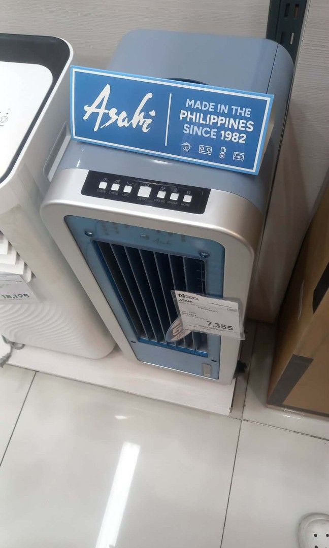 Asahi cooling fan (Category: Air Conditioning and Heating) located in Manila. Submitted by dianarah (Listing ID 1468056988, Image 1). Description: Like new , ASAHI, cooling fan, once lang po nagamit, complete set,.