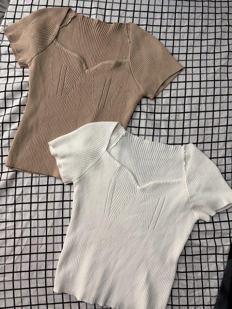 Aspack ribbed knit tops (Category: Others Tops) located in Quezon City. Submitted by pinkyswearshop (Listing ID 1467890455, Image 2). Description: .