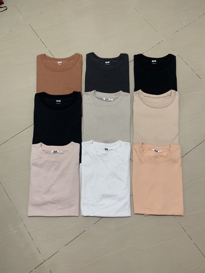 ASPACK UNIQLO T-SHIRTS (Category: Tshirts & Polo Shirts ) located in Dalaguete. Submitted by offrack.ph (Listing ID 1468004070, Image 1). Description: GOOD - EXCELLENT CONDITION ALL.