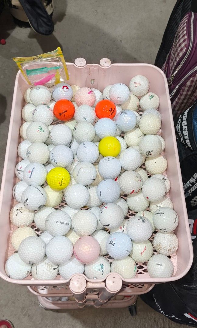 Assorted 100pcs golf ball (Category: Golf) located in San Pedro. Submitted by tristanjapansurplus (Listing ID 1467877664, Image 1). Description: ptpa selling 100 pcs golf ball fresh came in japan 850 pesos take all.