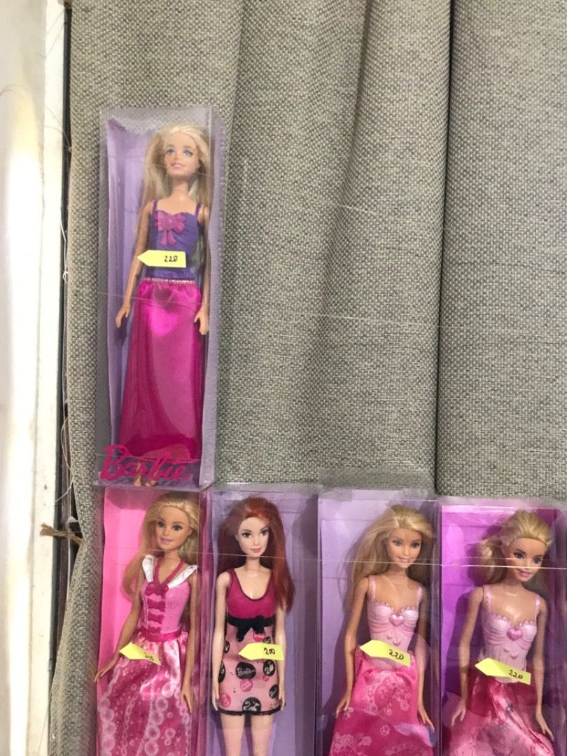 Assorted Barbie Dolls (Preloved) (Category: Kids Toys) located in Arayat. Submitted by ipogladys (Listing ID 1467029504, Image 2). Description: - Authentic Mattel Barbie dolls Individual prices shown on pic Open for take all /bundle Pm for sure buyers mop - gcash mod - jnt .