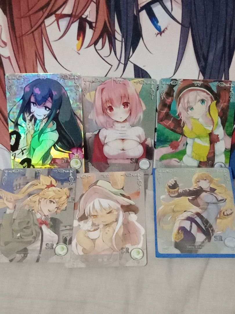 Assorted characters SR (Category: Raw Singles) located in Manila. Submitted by inari05 (Listing ID 1467951805, Image 3). Description: -First owner -Asking 70 each card -Sf charged to buyer -Good condition rfs:Need cash Payment:Gcash.