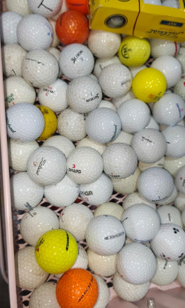 Assorted golf balls 100pcs (Category: Golf) located in San Pedro. Submitted by tristanjapansurplus (Listing ID 1467879236, Image 3). Description: ptpa selling 100 pcs golf balls came in Japan San pedro Laguna location.